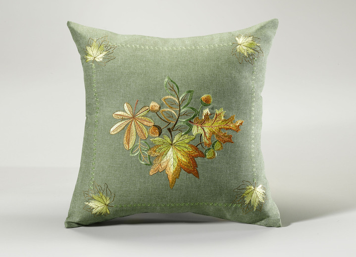 Heimtextilien - Tisch- und Raumdekoration, in Größe 101 (Deckchen, 35x 50 cm) bis 404 (Kissenbezug, 40x 40 cm), in Farbe GRÜN Ansicht 5