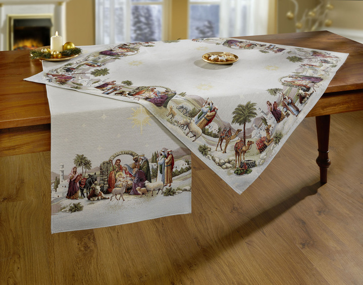 Heimtextilien - Tisch- und Raumdekoration aus Gobelin Ansicht 2 Heimtextilien - Tisch- und Raumdekoration aus Gobelin, in Größe 100 (2x Platzset, 33x 45 cm ) bis 404 (Kissenbezug, 45x 45 cm ), in Farbe BUNT Ansicht 2