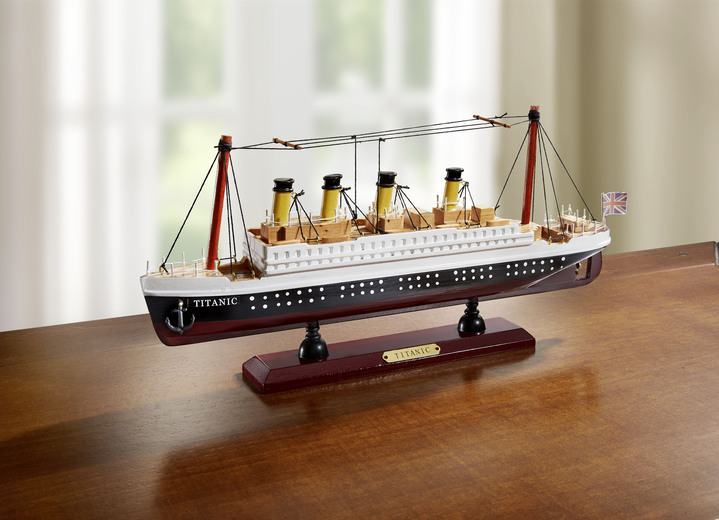 Wohnaccessoires - Titanic, in Farbe WEISS-ROT-SCHWARZ Ansicht 2