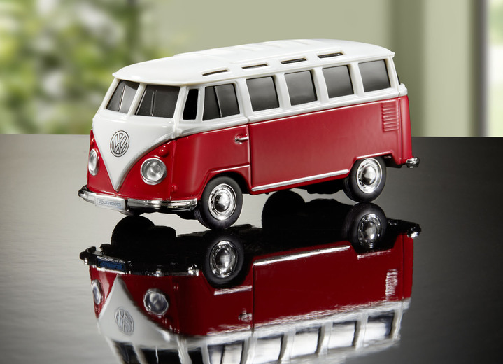 Sammlermodelle - VW T1 Samba von Maisto Tech R/C mit Bluetooth, in Farbe ROT-WEISS