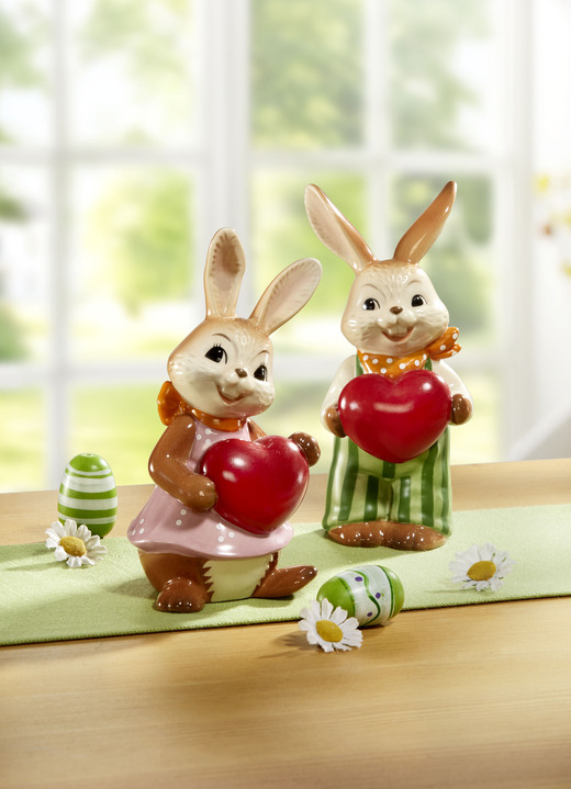 - Goebel Hase aus hochwertigem Feinsteingut, in Farbe BUNT, in Ausführung Hasenjunge Ansicht 2