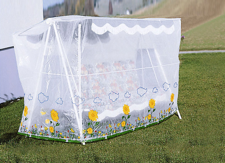 Garten - Schutz für Gartenmöbel und Auflagen, in Farbe WEISS, in Ausführung Sonnenschirm Ansicht 5