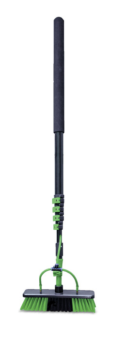 Reinigungshelfer & Reinigungsmittel - Hammersmith Aquaclean Deluxe 2-in-1 Teleskop Wasserbesen, in Farbe SCHWARZ-GRÜN Ansicht 6