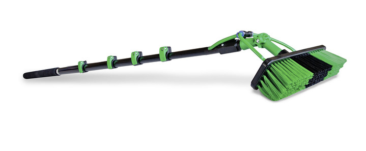 Reinigungshelfer & Reinigungsmittel - Hammersmith Aquaclean Deluxe 2-in-1 Teleskop Wasserbesen, in Farbe SCHWARZ-GRÜN Ansicht 7