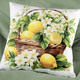 Dekokissen & Hüllen - Kissenbezug Zitronen mit Reißverschluss, in Farbe BUNT