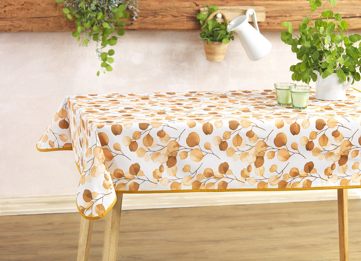 Tischdecken - Digitalbedruckte Tischdekoration, in Größe 108 (Tischdecke, 80x 80 cm) bis 302 (2 Platzsets, 35x 45 cm), in Farbe TERRA Ansicht 5