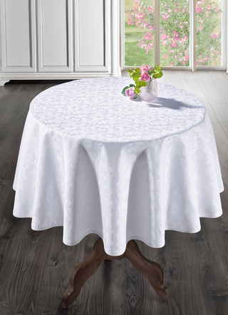 Bügelfreie Tischdecke mit Fleckschutz-Ausrüstung