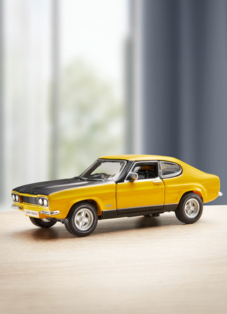 Sammlermodelle - Ford Capri RS26, in Farbe GELB