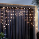 Weihnachtliche Dekorationen - Sternenvorhang, in Farbe SCHWARZ