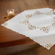 Heimtextilien - Tischdecke mit aufwendigen Stickereien, in Größe 101 (Deckchen, 35x 50 cm) bis 404 (Kissenbezug, 40x 40 cm), in Farbe SEKT – Farbe SEKT – Ansicht 4