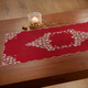 Heimtextilien - Tischdecke mit aufwendigen Stickereien, in Größe 101 (Deckchen, 35x 50 cm) bis 404 (Kissenbezug, 40x 40 cm), in Farbe ROT – Farbe ROT – Ansicht 1