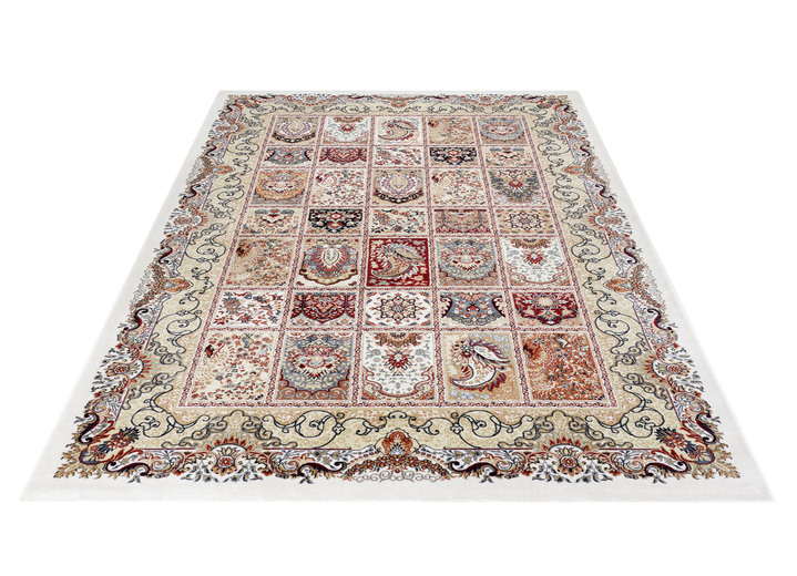 Teppiche - Brücken, Galerie und Teppiche mit Seideneffekt, in Größe 111 (Brücke, 60x110 cm) bis 288 (Teppich, 240x330 cm), in Farbe BEIGE Ansicht 2