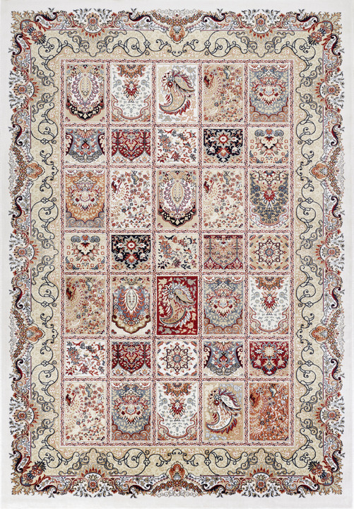 Teppiche - Brücken, Galerie und Teppiche mit Seideneffekt, in Größe 111 (Brücke, 60x110 cm) bis 288 (Teppich, 240x330 cm), in Farbe BEIGE Ansicht 3