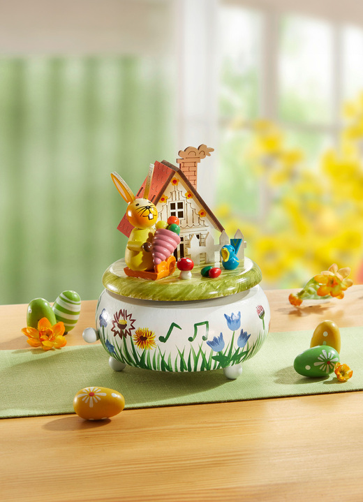 Ostern - Spieluhr, in Farbe BUNT