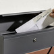 Gartengeräte und Zubehör - Briefkasten London, in Farbe ANTHRAZIT-BRAUN – Farbe ANTHRAZIT-BRAUN – Ansicht 2