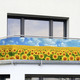 Sichtschutz - Balkonsichtschutz mit Sonnenblumen-Motiv, in Farbe BUNT – Farbe BUNT – Ansicht 1
