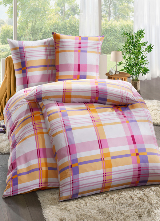 Bettwäschegarnituren - Bettwäsche-Garnitur, in Farbe MULTICOLOR Ansicht 2