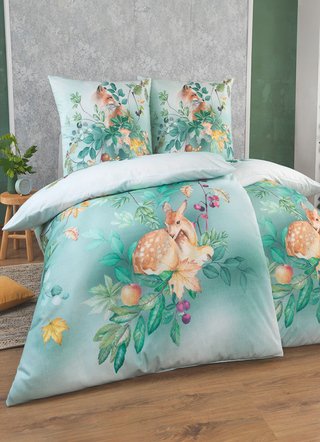 Digitalbedruckte Bettwäsche-Garnitur von Estella