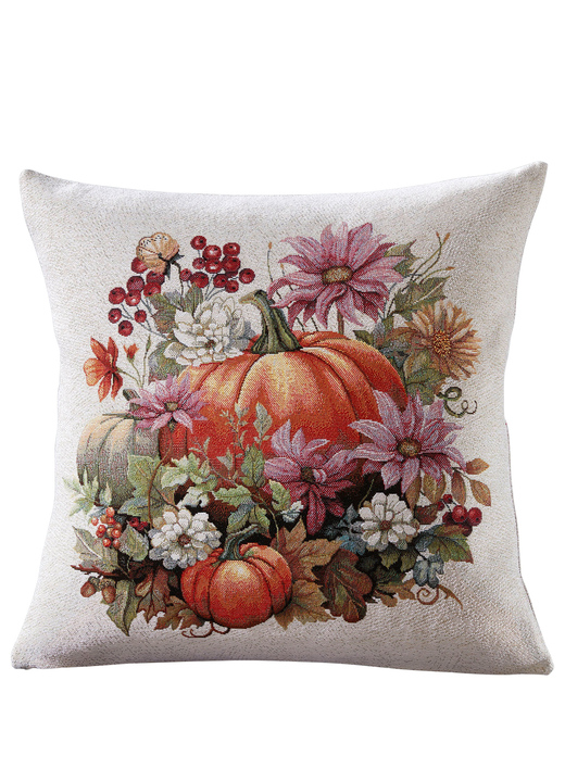 Heimtextilien - Herbstliche Tisch- und Raumdekoration, in Größe 100 (2 Platzsets, 36x 45 cm) bis 404 (Kissenbezug, 45x 45 cm), in Farbe BUNT Ansicht 5