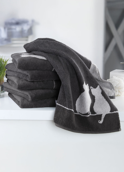 Frottier Handtücher - Frottier-Serie von Cawö, in Größe 200 (1 Handtuch, 50x100 cm) bis 204 (1 Duschtuch, 80x150 cm), in Farbe SILBER Ansicht 4