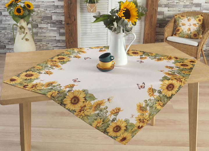 Heimtextilien - Bedruckte Tisch- und Raumdekoration, in Größe 102 (Läufer, 40x 90 cm) bis 404 (Kissenbezug, 40x 40 cm), in Farbe BUNT Ansicht 3