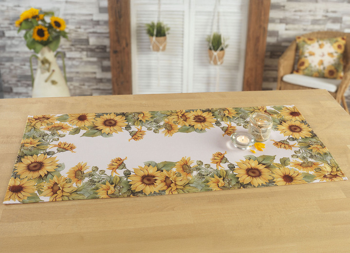 Heimtextilien - Bedruckte Tisch- und Raumdekoration, in Größe 102 (Läufer, 40x 90 cm) bis 404 (Kissenbezug, 40x 40 cm), in Farbe BUNT Ansicht 2