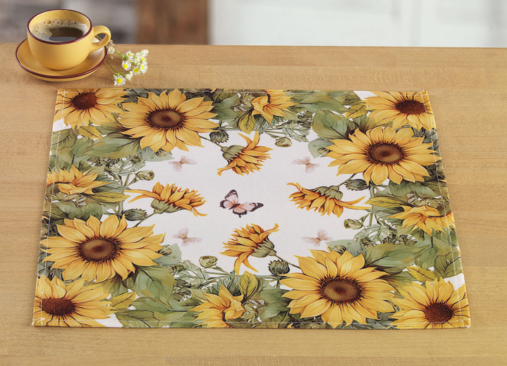 Heimtextilien - Bedruckte Tisch- und Raumdekoration, in Größe 102 (Läufer, 40x 90 cm) bis 404 (Kissenbezug, 40x 40 cm), in Farbe BUNT Ansicht 6