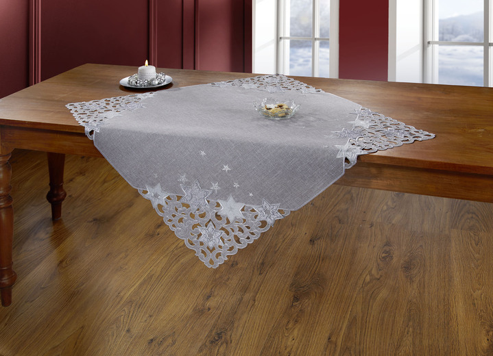 Dekokissen & Hüllen - Tisch- und Raumdekoration Ansicht 5 Dekokissen & Hüllen - Tisch- und Raumdekoration, in Größe 102 (Läufer eckig, 40x 90 cm) bis 404 (Kissenbezug, 40x 40 cm), in Farbe ROT Ansicht 5