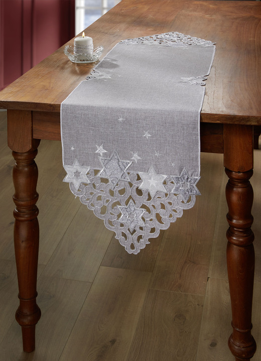 Dekokissen & Hüllen - Tisch- und Raumdekoration Ansicht 2 Dekokissen & Hüllen - Tisch- und Raumdekoration, in Größe 102 (Läufer eckig, 40x 90 cm) bis 404 (Kissenbezug, 40x 40 cm), in Farbe ROT Ansicht 2