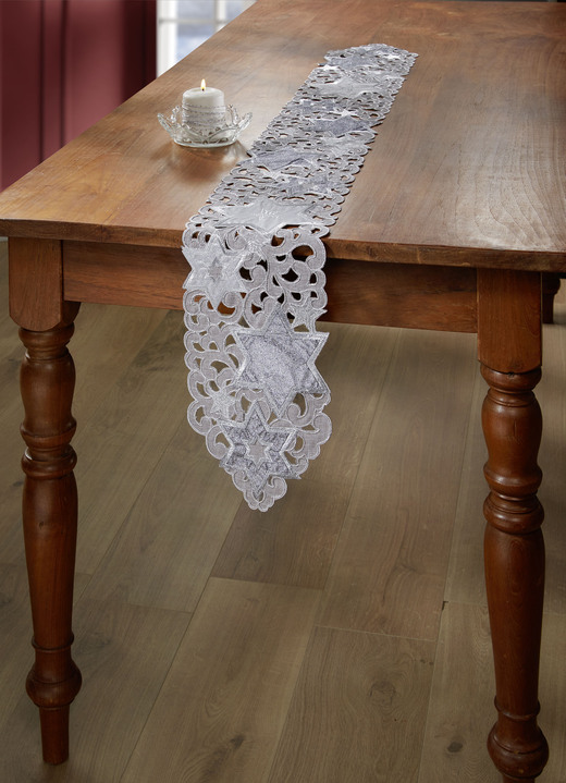 Dekokissen & Hüllen - Tisch- und Raumdekoration Ansicht 4 Dekokissen & Hüllen - Tisch- und Raumdekoration, in Größe 102 (Läufer eckig, 40x 90 cm) bis 404 (Kissenbezug, 40x 40 cm), in Farbe ROT Ansicht 4