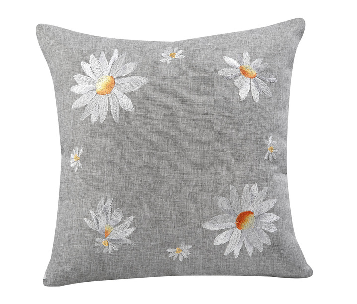 Heimtextilien - Tisch- und Raumdekoration in Leinenoptik, in Größe 101 (Läufer, 35x 70 cm) bis 404 (Kissenbezug, 40x 40 cm), in Farbe GRAU Ansicht 19