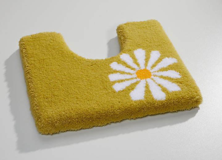 Badgarnituren - Zauberhafte Badgarnitur von Kleine Wolke, in Größe 100 (Vorleger halbrund, 50x 80 cm) bis 112 (WC-Deckelbezug, 47x 50 cm), in Farbe PFIRSICH Ansicht 6