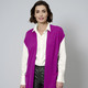 Pullover & Strickmode - Long-Strickweste aus Kaschmir – Farbe ZYKLAM – Ansicht 1 Pullover & Strickmode - Long-Strickweste aus Kaschmir, in Größe 038 bis 052, in Farbe ZYKLAM – Farbe ZYKLAM – Ansicht 1