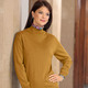 Pullover & Strickmode - Pullover in Feinstrick mit Schurwolle – Farbe MAISGELB Pullover & Strickmode - Pullover in Feinstrick mit Schurwolle, in Größe 036 bis 052, in Farbe NATUR