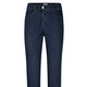 Hosen - Knöchellange Jeans in 5-Pocket-Form – Farbe DUNKELBLAU – Ansicht 1 Hosen - Knöchellange Jeans in 5-Pocket-Form, in Größe 019 bis 052, in Farbe DUNKELBLAU – Farbe DUNKELBLAU – Ansicht 1
