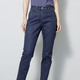 Hosen - Knöchellange Jeans in 5-Pocket-Form – Farbe DUNKELBLAU – Ansicht 3 Hosen - Knöchellange Jeans in 5-Pocket-Form, in Größe 019 bis 052, in Farbe DUNKELBLAU – Farbe DUNKELBLAU – Ansicht 3