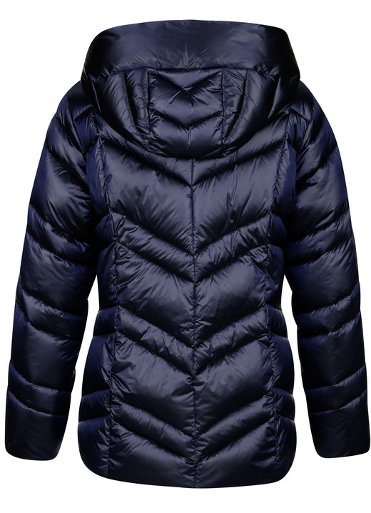 Jacken & Mäntel - Steppjacke mit fester Kapuze, in Größe 040 bis 052, in Farbe MARINE Ansicht 4