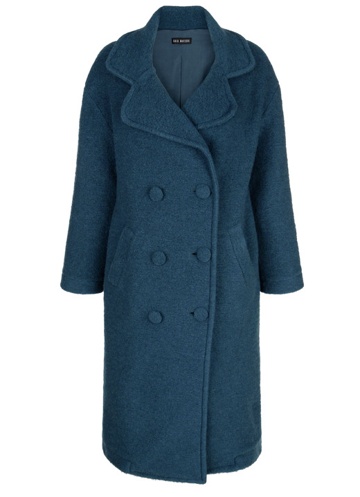 Jacken & Mäntel - Wollmantel in 2-reihiger Optik, in Größe 020 bis 052, in Farbe PETROL Ansicht 5
