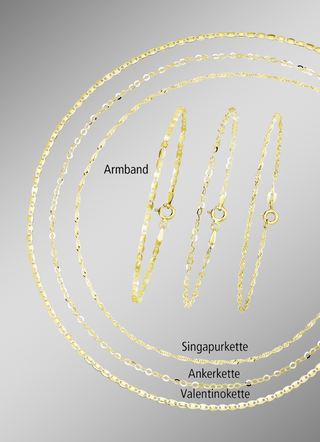 Elegantes 6-teiliges Schmuck-Set aus Silber