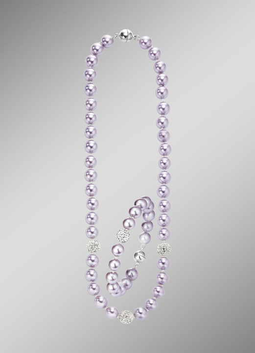 Schmucksets - Wunderschön schimmerndes, 2-teiliges Schmuck-Set, in Farbe WEISS Ansicht 14