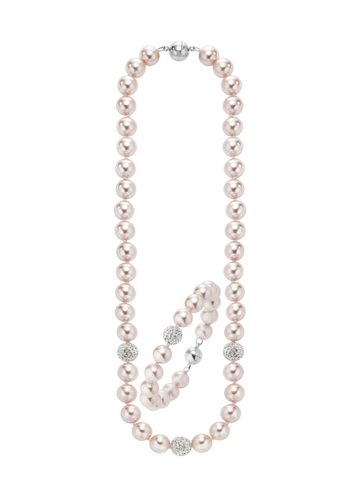 Schmucksets - Wunderschön schimmerndes, 2-teiliges Schmuck-Set, in Farbe WEISS Ansicht 12