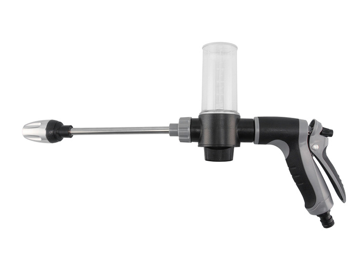 Gartenpflege - Seifenspender für Starlyf Pressure Gun, in Farbe TRANSPARENT Ansicht 5