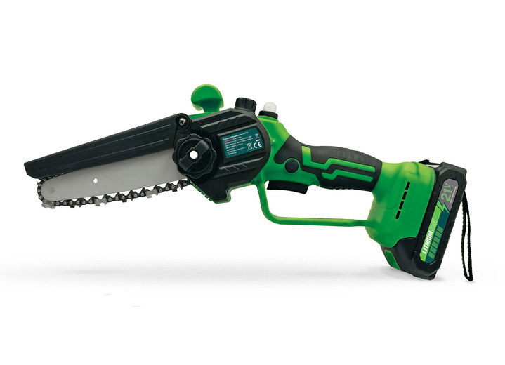 Gartenpflege - Akku-Mini-Kettensäge Hammersmith Pocket Saw Pro Ansicht 5 Gartenpflege - Akku-Mini-Kettensäge Hammersmith Pocket Saw Pro, in Farbe SCHWARZ-GRÜN Ansicht 5