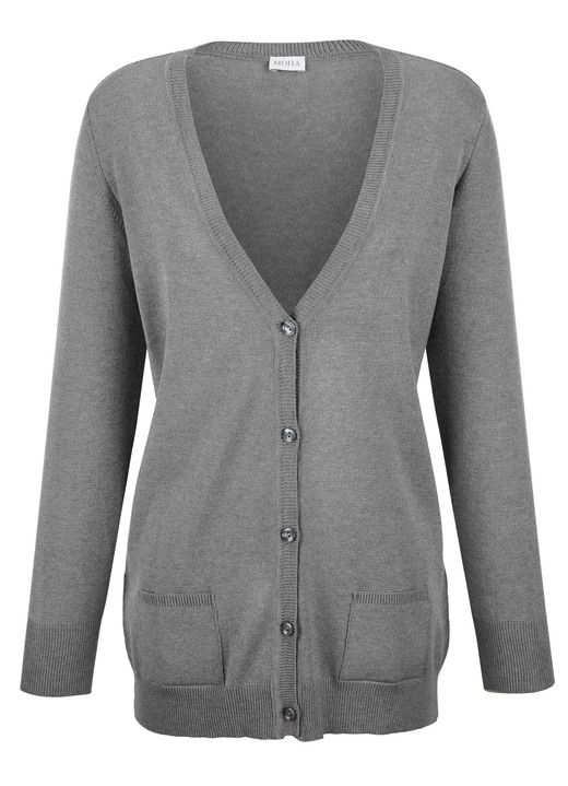 Strickjacken - Strickjacke mit Modal , in Größe 038 bis 052, in Farbe TÜRKIS Ansicht 25