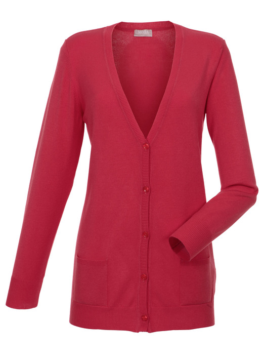 Strickjacken - Strickjacke mit Modal , in Größe 038 bis 052, in Farbe TÜRKIS Ansicht 14