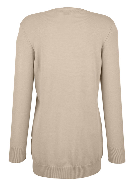 Strickjacken - Strickjacke mit Modal , in Größe 038 bis 052, in Farbe TÜRKIS Ansicht 6