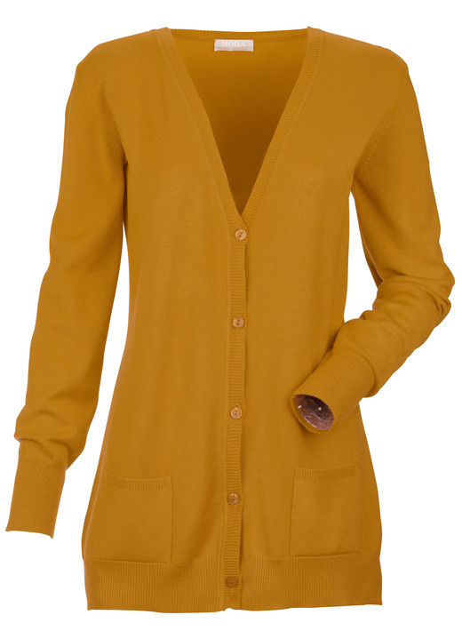 Strickjacken - Strickjacke mit Modal , in Größe 038 bis 052, in Farbe SAND Ansicht 5