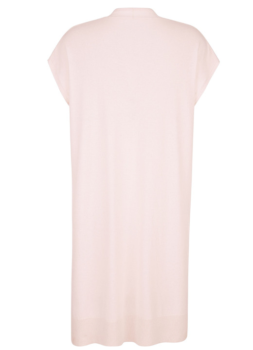 Strickwesten - Long-Strickweste mit Kaschmir Ansicht 4 Strickwesten - Long-Strickweste mit Kaschmir, in Größe 038 bis 052, in Farbe ROSÉ Ansicht 4