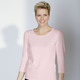 3/4-Arm - Pullover mit Modal, in Größe 038 bis 052, in Farbe NATUR – Farbe ROSÉ – Ansicht 1