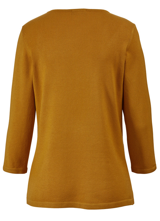 3/4-Arm - Pullover mit Modal, in Größe 038 bis 052, in Farbe TÜRKIS Ansicht 15